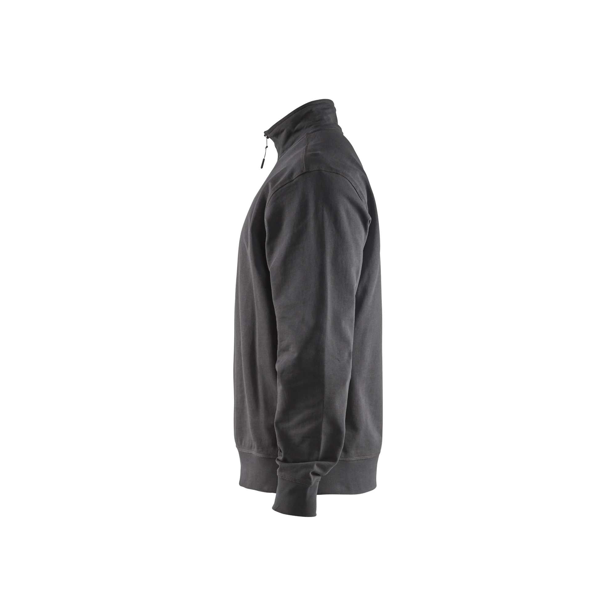 BLAKLADER 33691158 Sweatshirt with Half Zip Work Sweatshirt MEN - 100% Cotton
